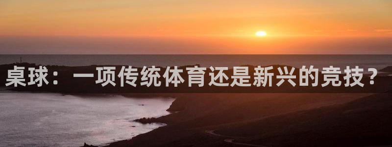 3377体育网页登录入口：桌球：一项传统体育还是新兴的竞技？